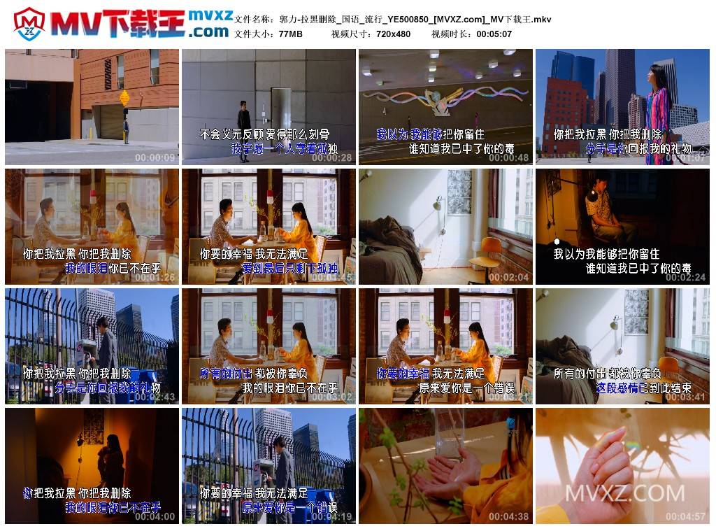 郭力-拉黑删除_国语_流行_YE500850